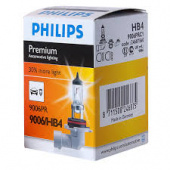 Лампа Philips НВ4 стандарт (+30% яркости) (55) 9006 Premium