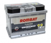 Аккумулятор  60Ач пр. Rombat Tundra 580A L2 низкий