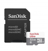 MicroSD 32Gb 10 class SanDisk Ultra Android +адаптер