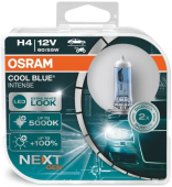 Лампа Osram H4  (60/55) (5000К) Cool Blue Intense