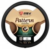 Оплетка на руль черная PSV Pattern Fiber "М"