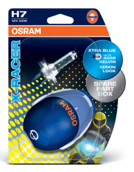 Лампы Osram H7 (55) X-Racer (блистер) 12В 2шт.