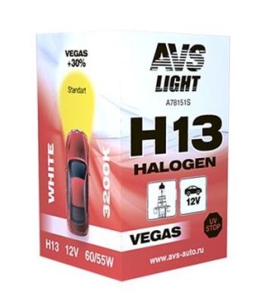 Лампа AVS H13 стандарт (60/55) P26.4t