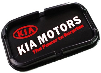 Коврик на панель противоскользящий с бортиками Kia Motors