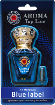 Ароматизатор на дефлектор Aroma Top Line (№11 Givenchy Blue Label)