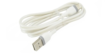 Кабель USB - type C белый 2,4А 1,0м Remax RC-126